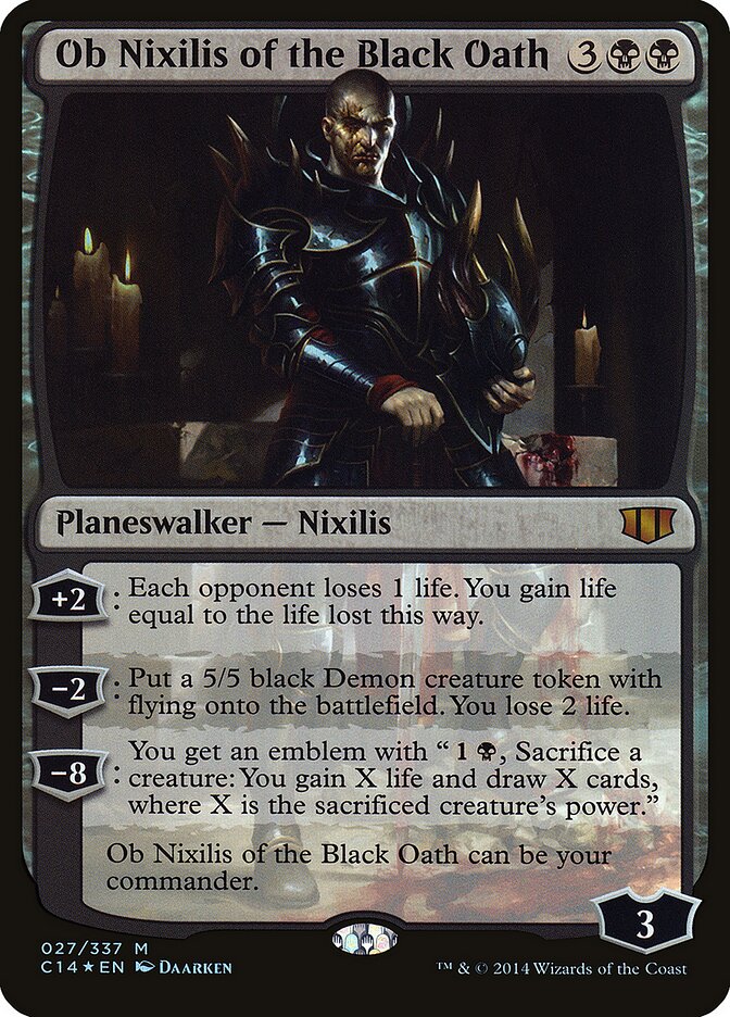 Ob Nixilis of the Black Oath card image