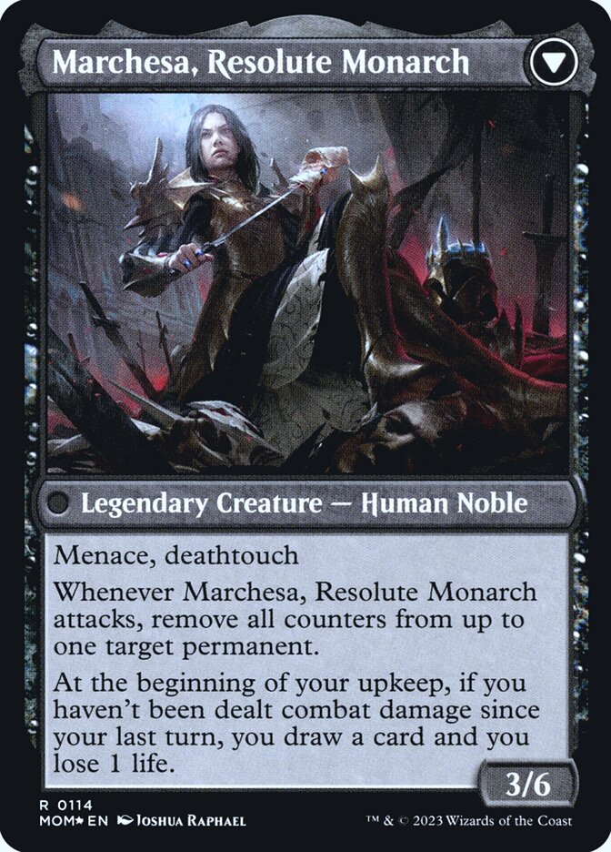 Invasion of Fiora // Marchesa, Resolute Monarch card image
