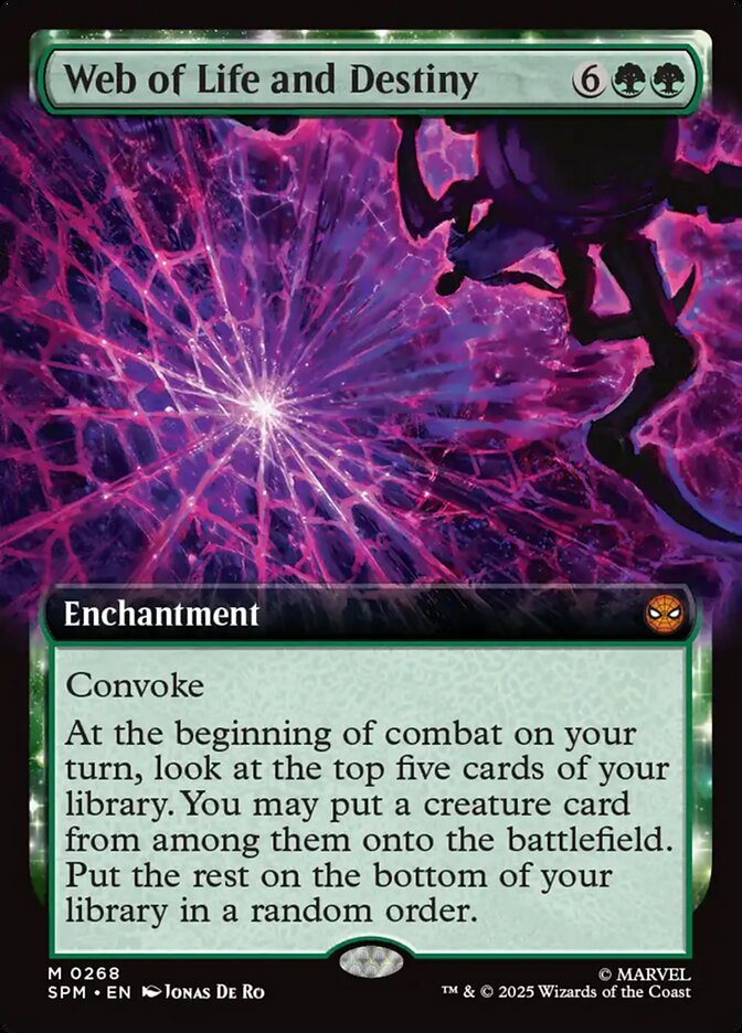 Web of Life and Destiny card image