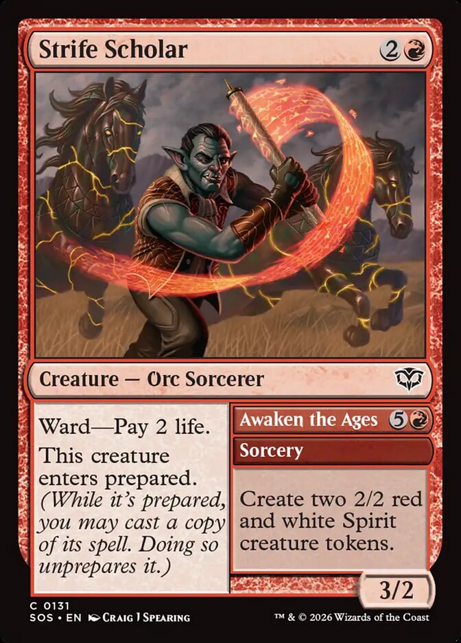 Strife Scholar // Awaken the Ages card image