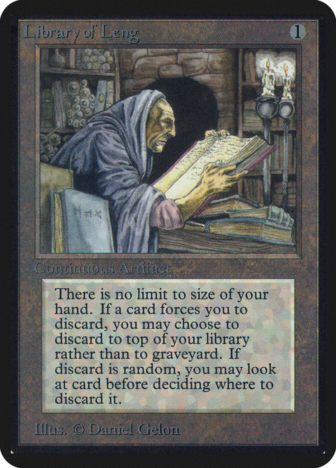 Library of Leng card image