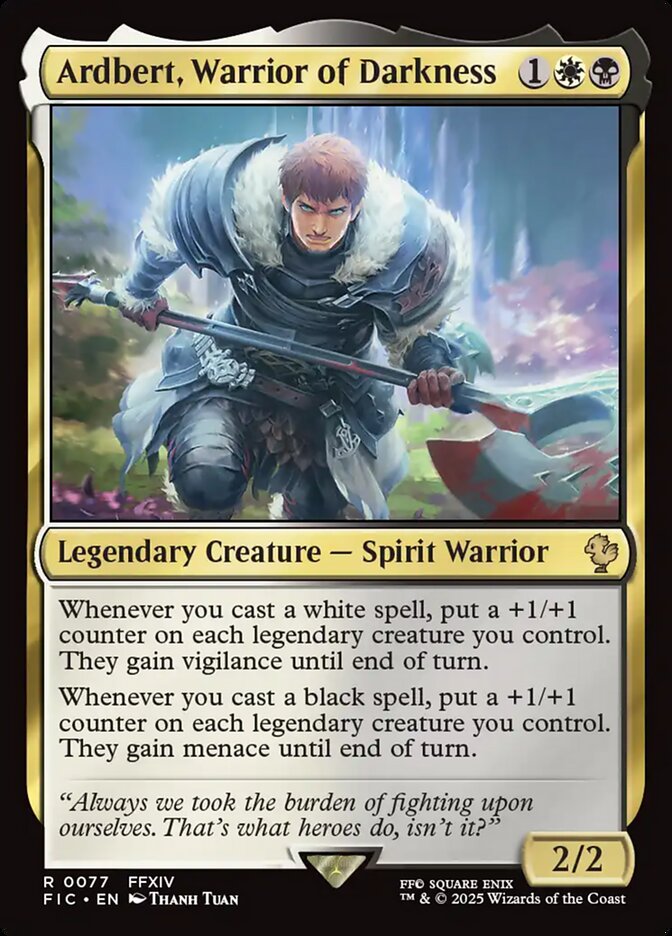 Ardbert, Warrior of Darkness card image