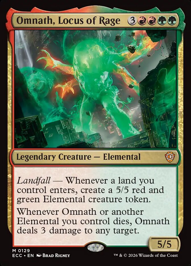 Omnath, Locus of Rage card image