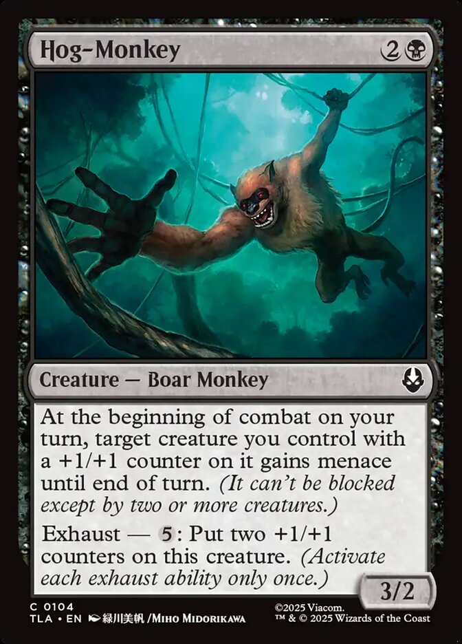Hog-Monkey card image