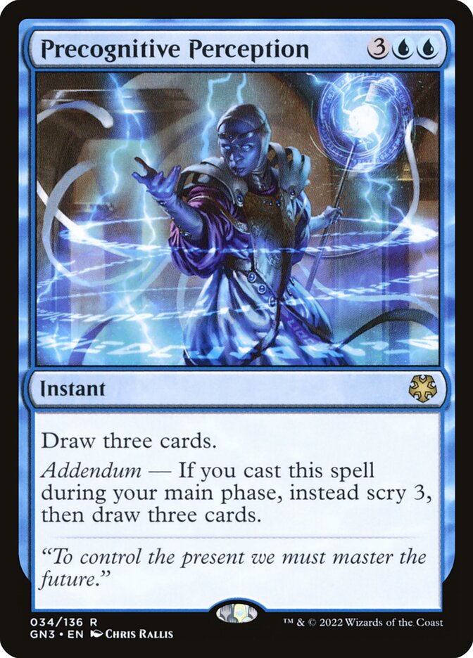 Precognitive Perception card image