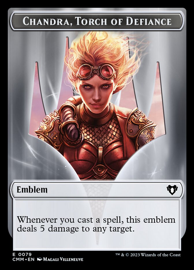 Chandra, Torch of Defiance Emblem card image