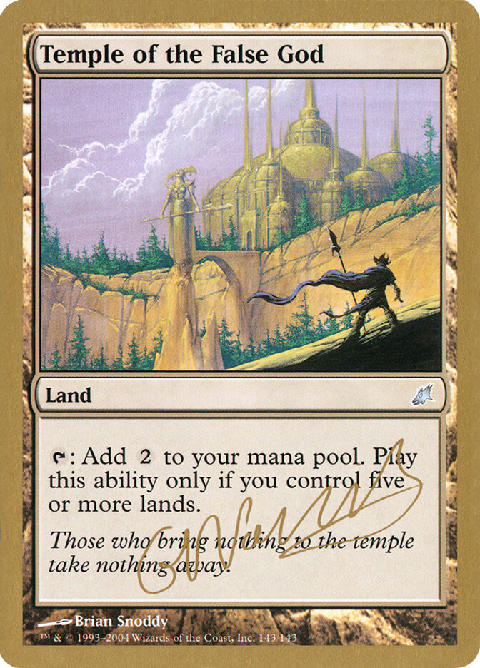 Temple of the False God card image