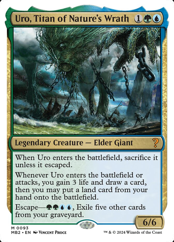 Uro, Titan of Nature's Wrath card image