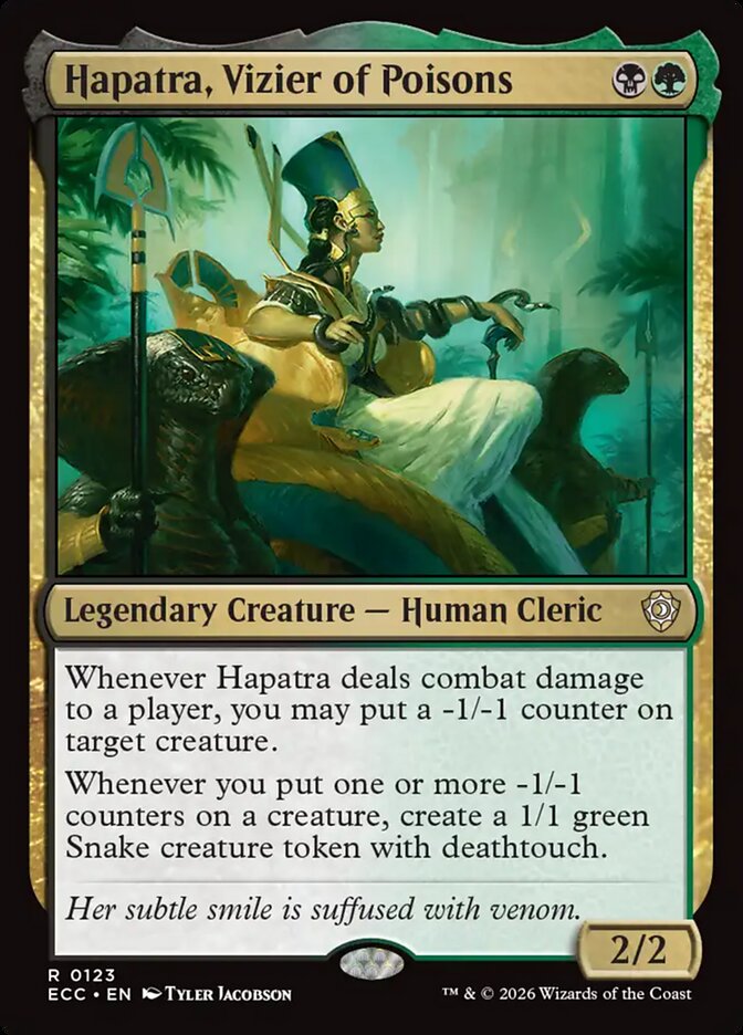 Hapatra, Vizier of Poisons card image