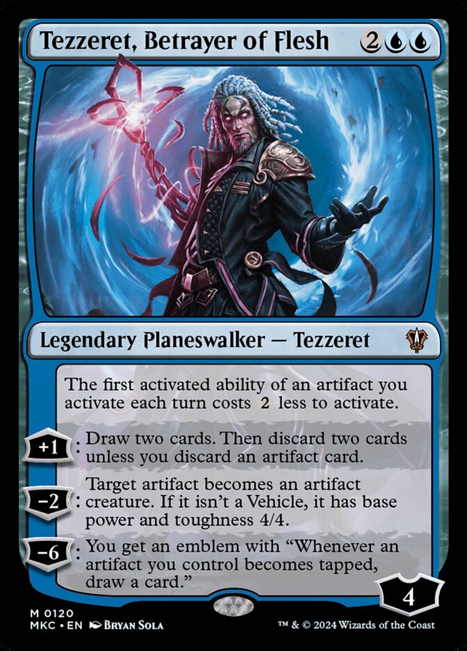 Tezzeret, Betrayer of Flesh card image