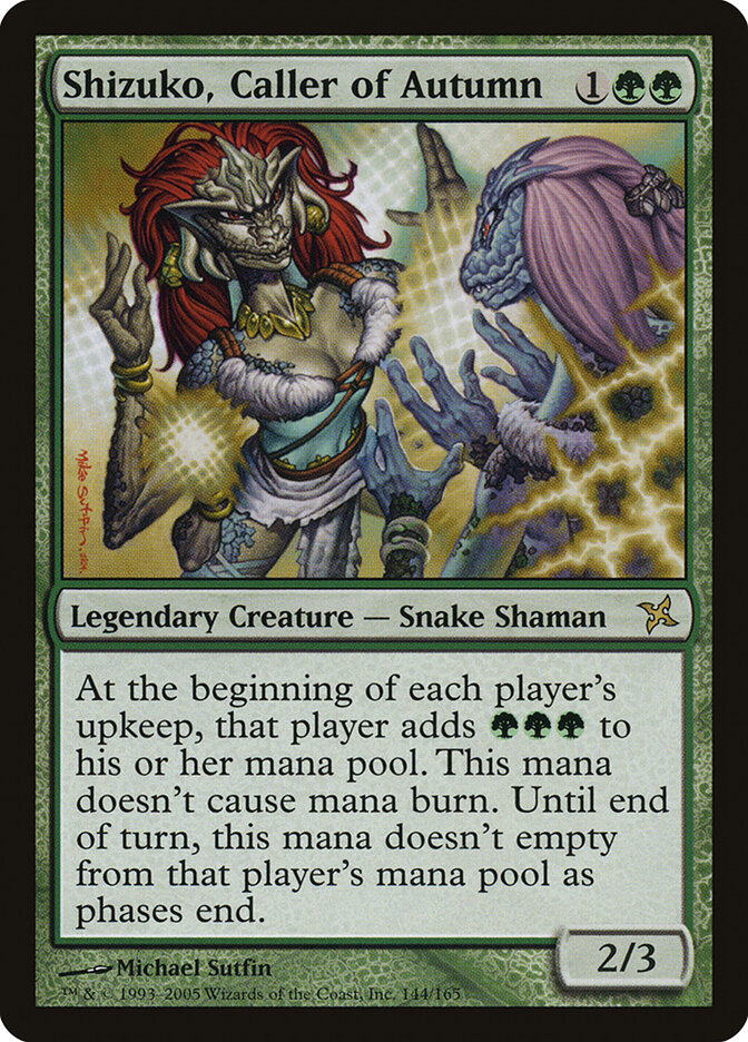 Shizuko, Caller of Autumn card image