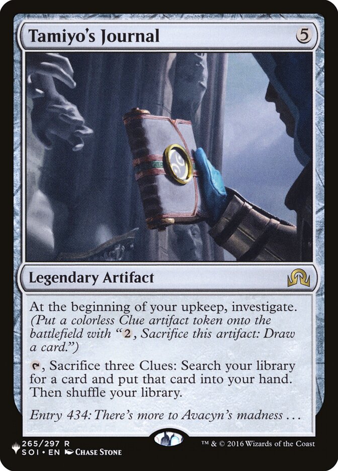 Tamiyo's Journal card image