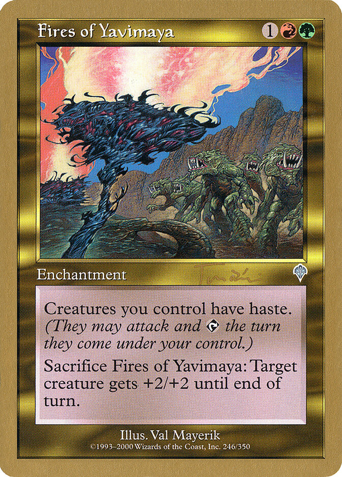 Fires of Yavimaya card image