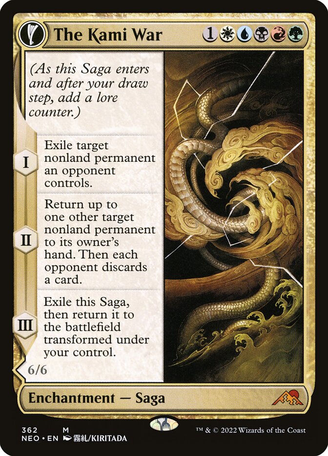 The Kami War // O-Kagachi Made Manifest card image