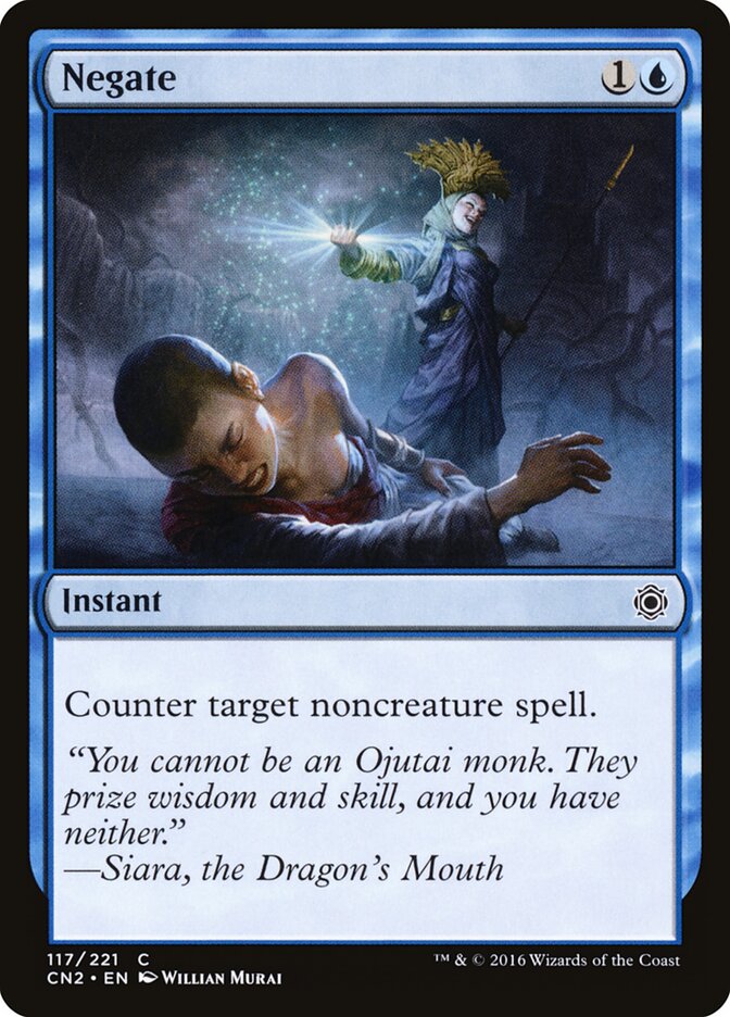Negate card image