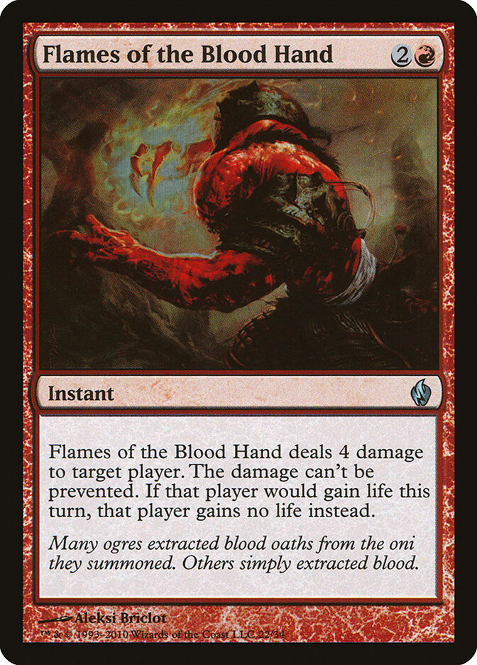 Flames of the Blood Hand card image