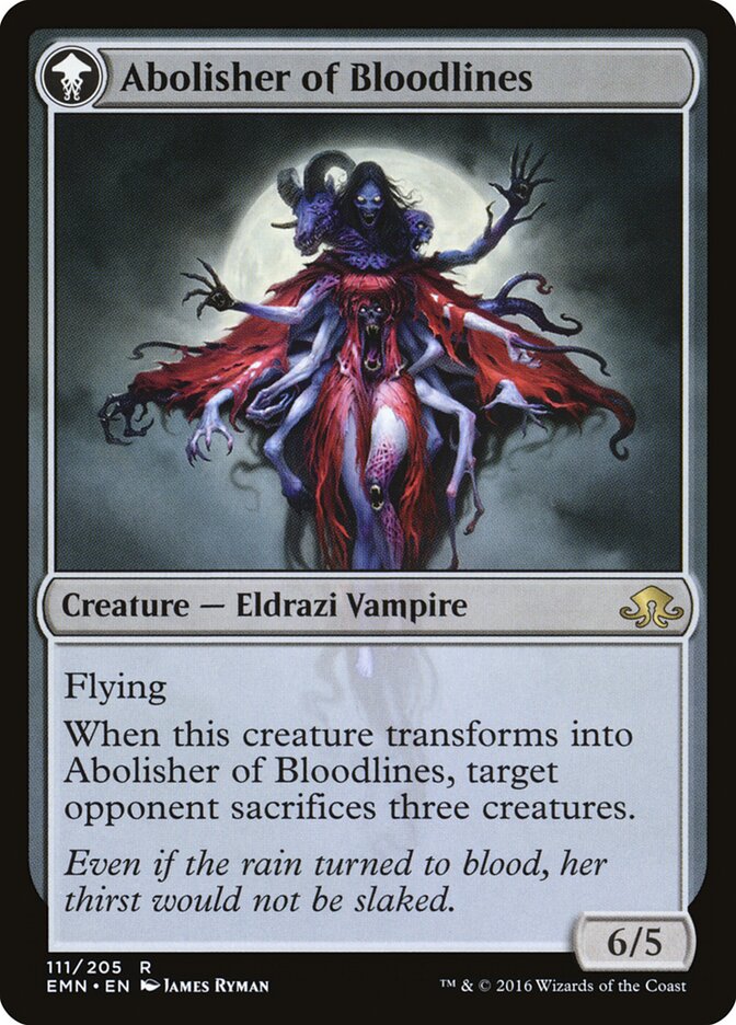 Voldaren Pariah // Abolisher of Bloodlines card image
