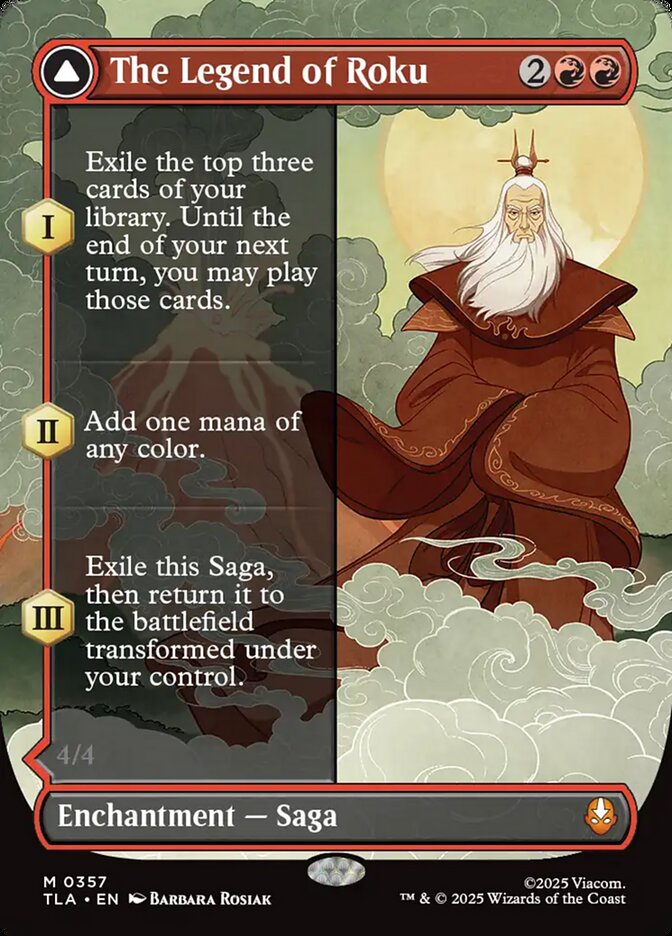 The Legend of Roku // Avatar Roku card image