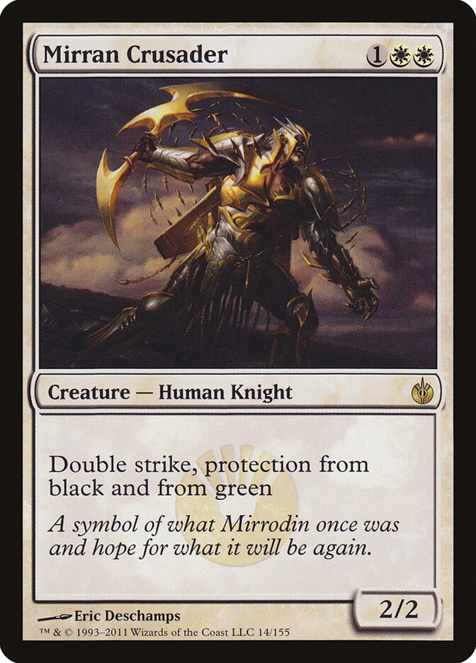 Mirran Crusader card image