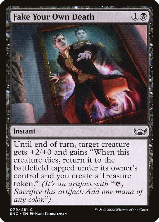 Fake Your Own Death card image