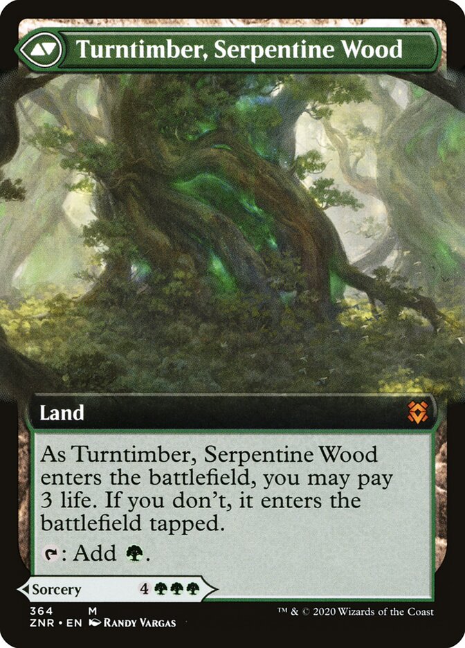 Turntimber Symbiosis // Turntimber, Serpentine Wood card image