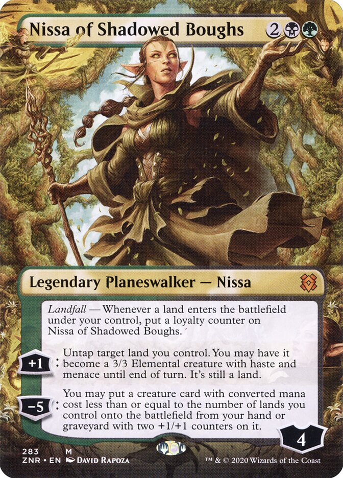 Nissa of Shadowed Boughs card image