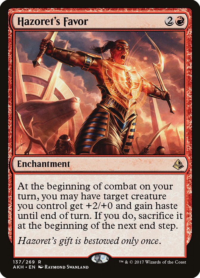 Hazoret's Favor card image
