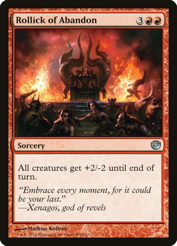 Rollick of Abandon card image