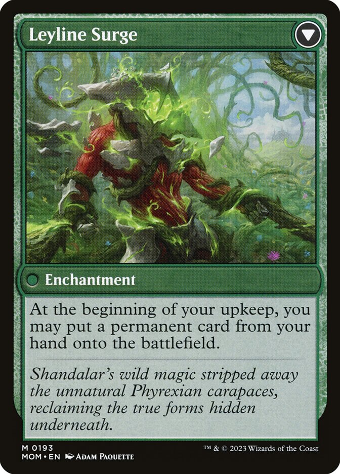 Invasion of Shandalar // Leyline Surge card image