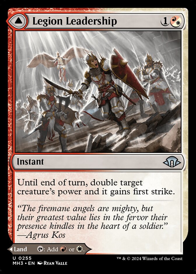 Legion Leadership // Legion Stronghold card image
