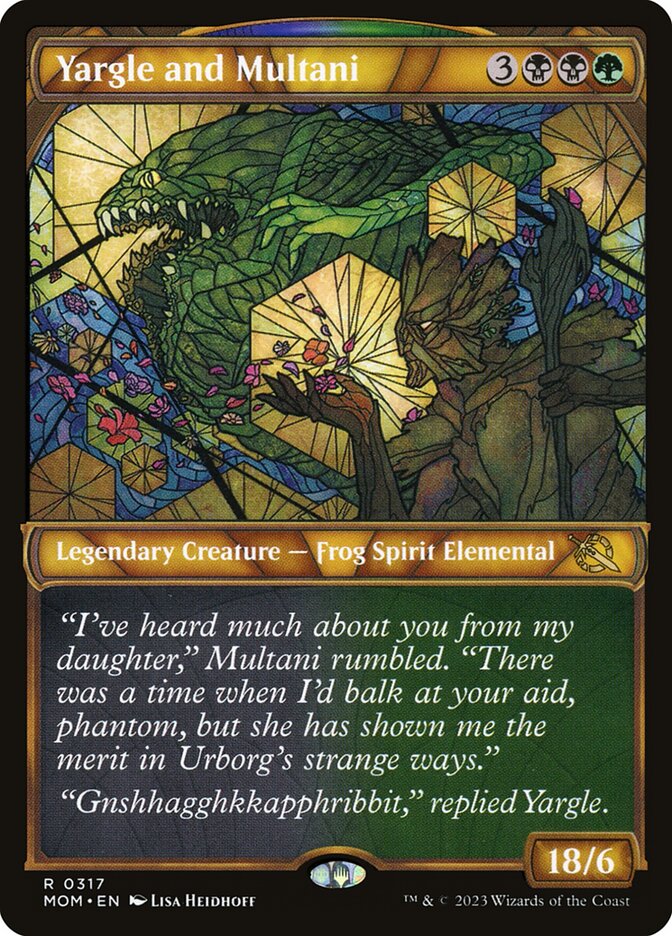 Yargle and Multani card image