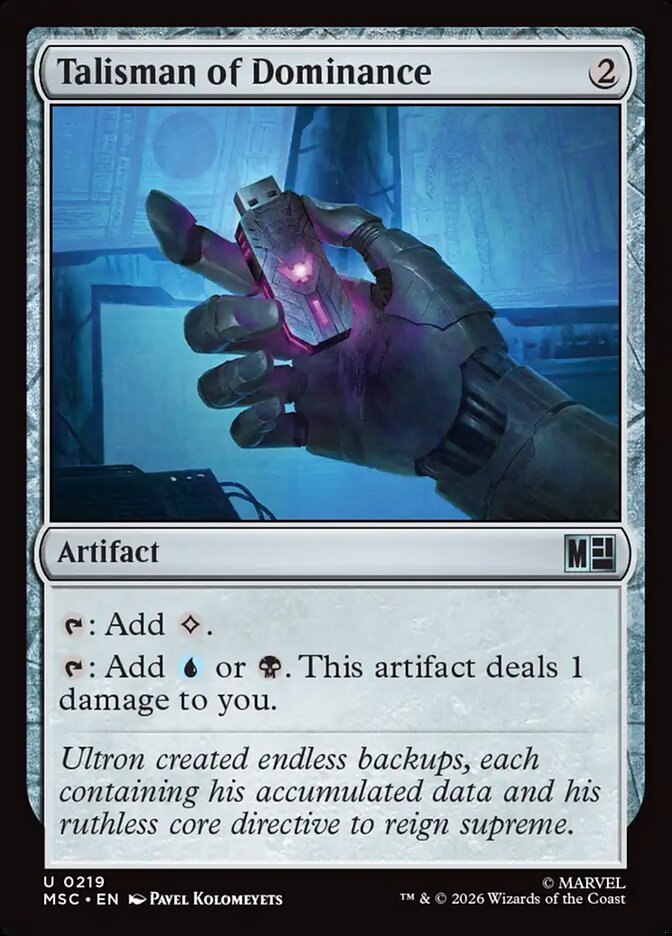 Talisman of Dominance card image