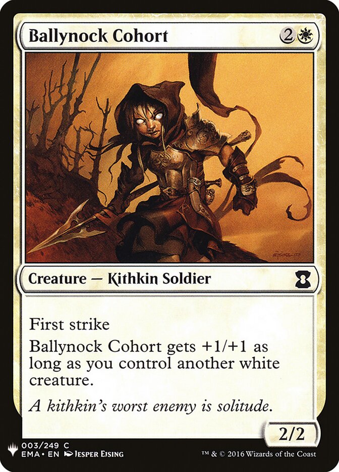 Ballynock Cohort card image