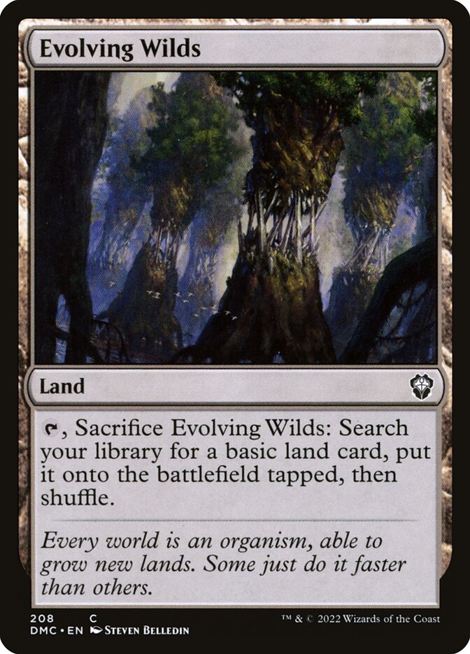 Evolving Wilds card image