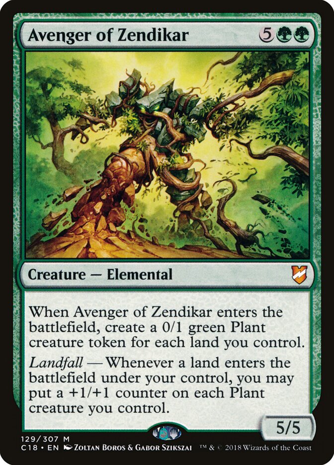 Avenger of Zendikar card image