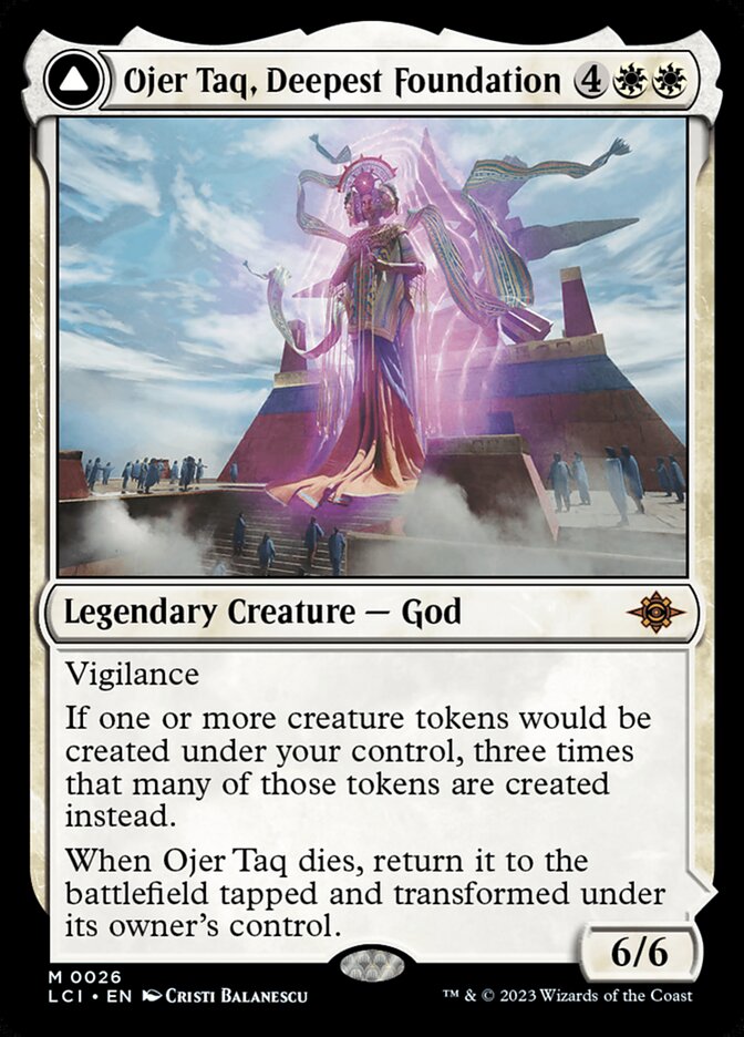 Ojer Taq, Deepest Foundation // Temple of Civilization card image