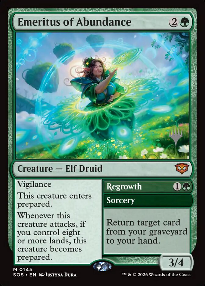 Emeritus of Abundance // Regrowth card image