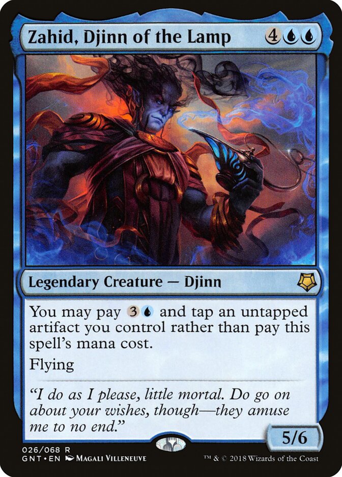 Zahid, Djinn of the Lamp card image