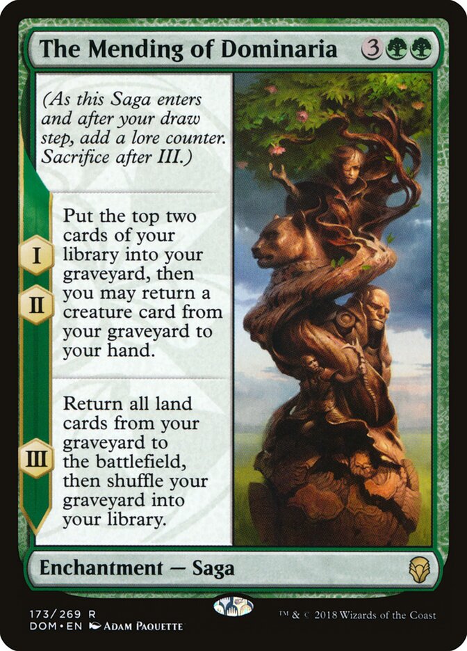 The Mending of Dominaria card image