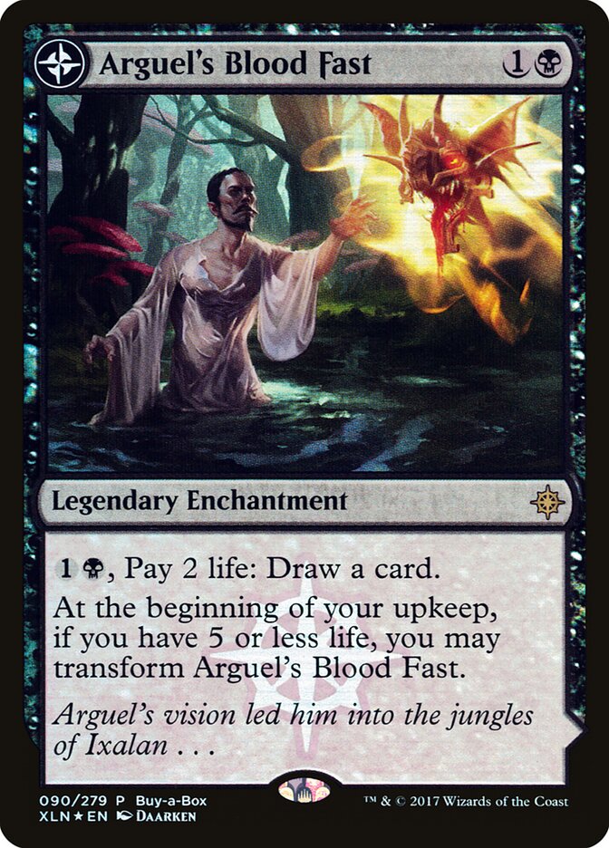 Arguel's Blood Fast // Temple of Aclazotz card image