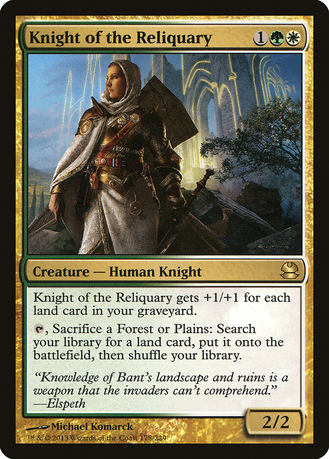 Knight of the Reliquary card image
