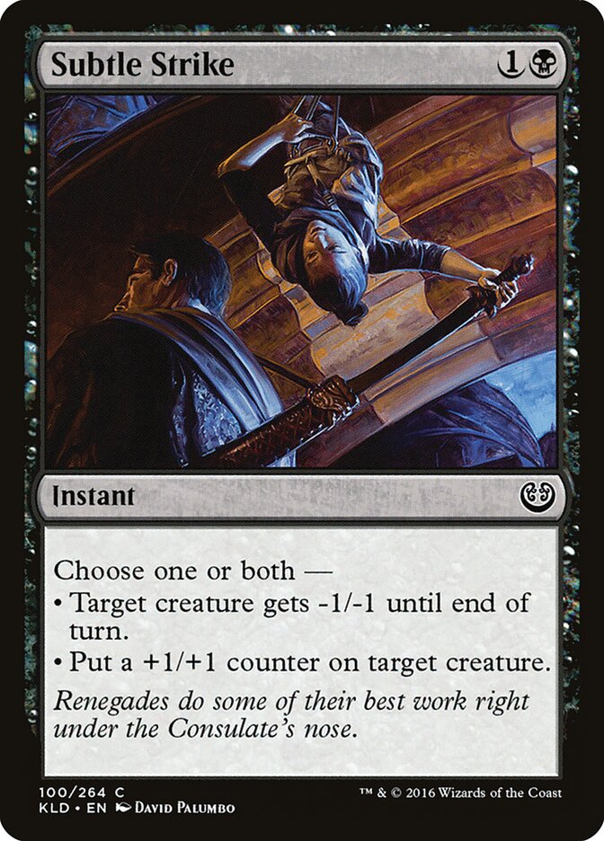 Subtle Strike card image