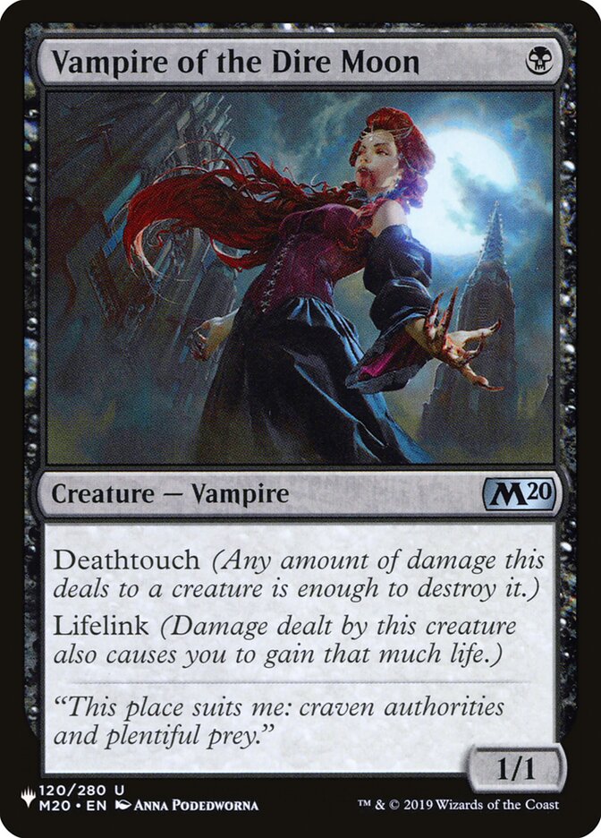Vampire of the Dire Moon card image