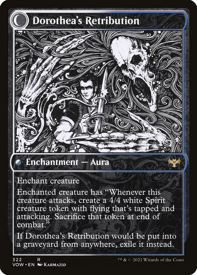 Dorothea, Vengeful Victim // Dorothea's Retribution card image