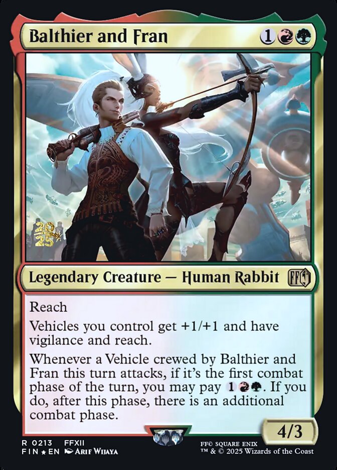 Balthier and Fran card image