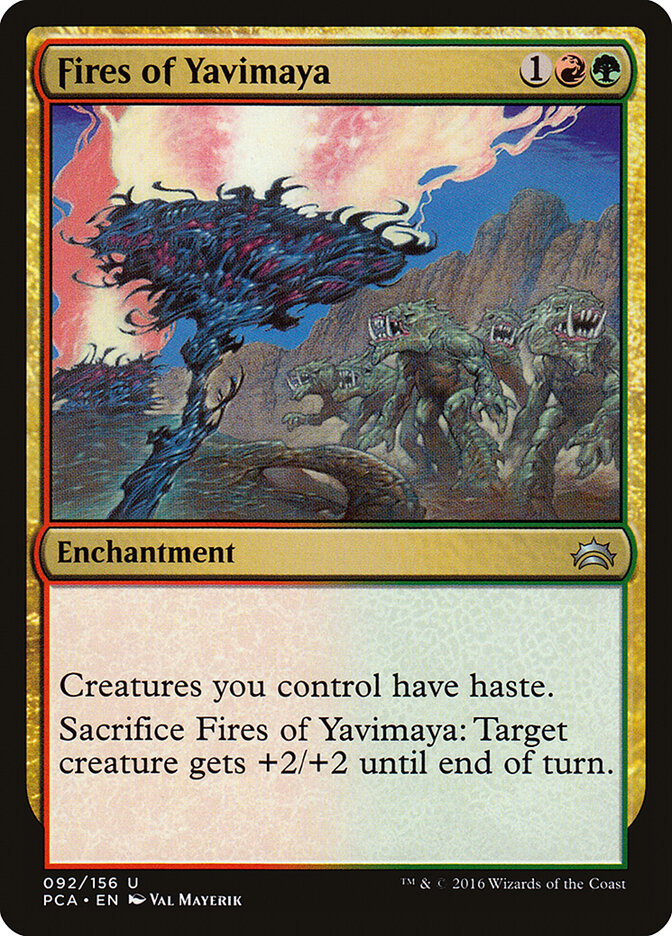Fires of Yavimaya card image