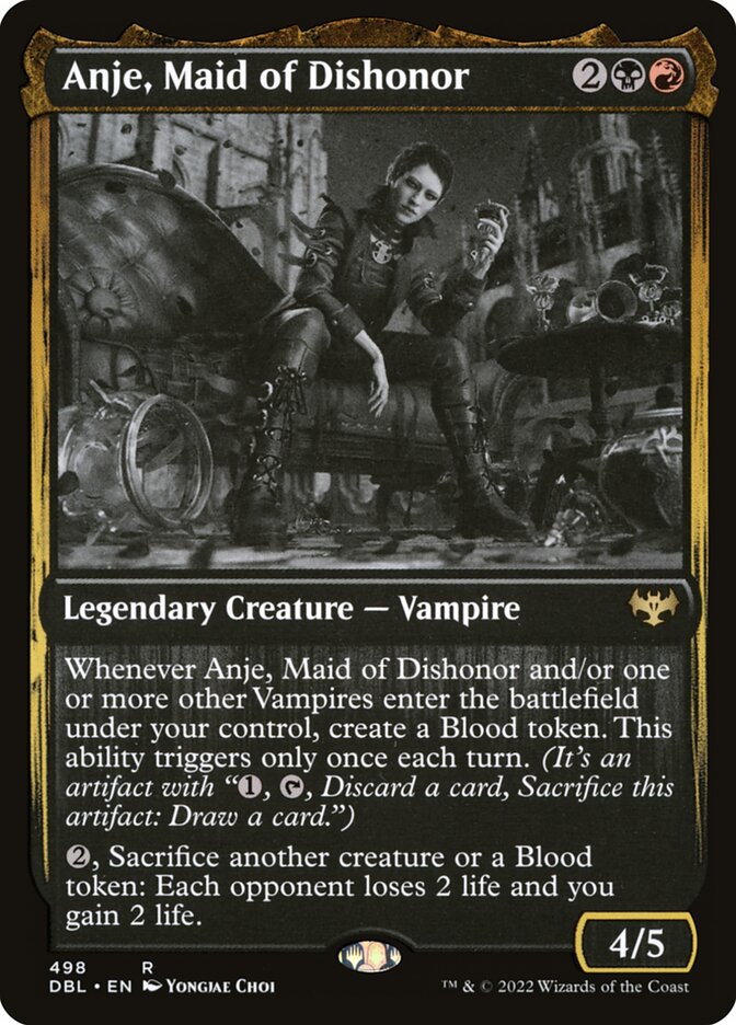 Anje, Maid of Dishonor card image