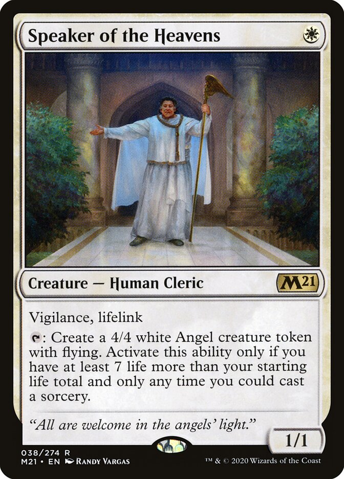 Speaker of the Heavens card image