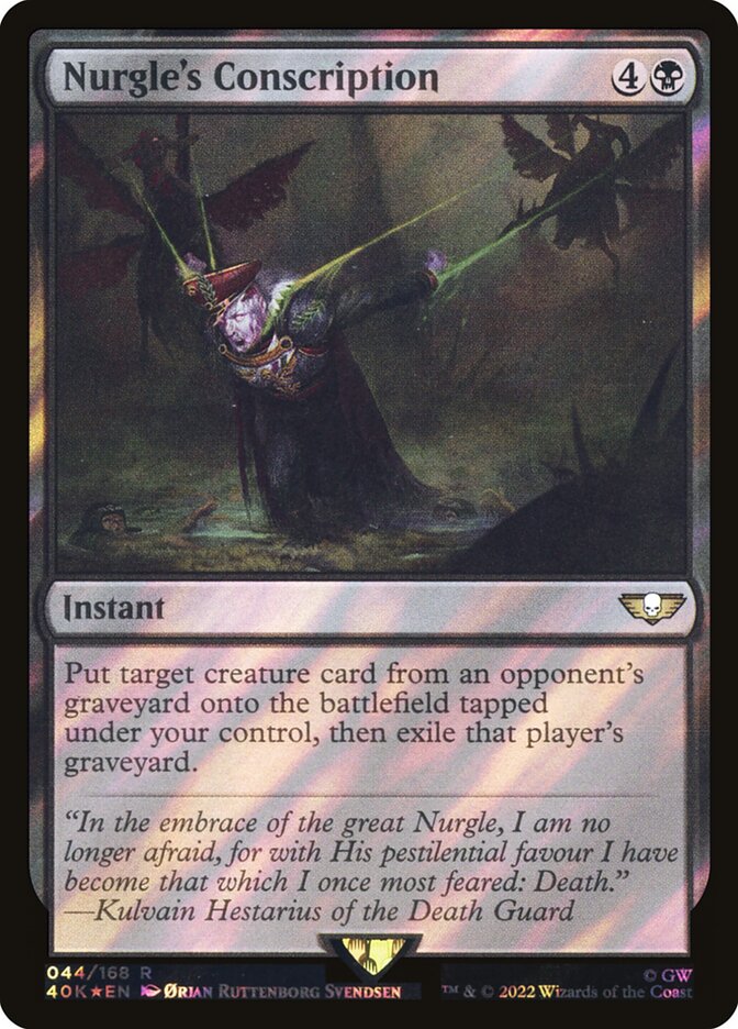 Nurgle's Conscription card image