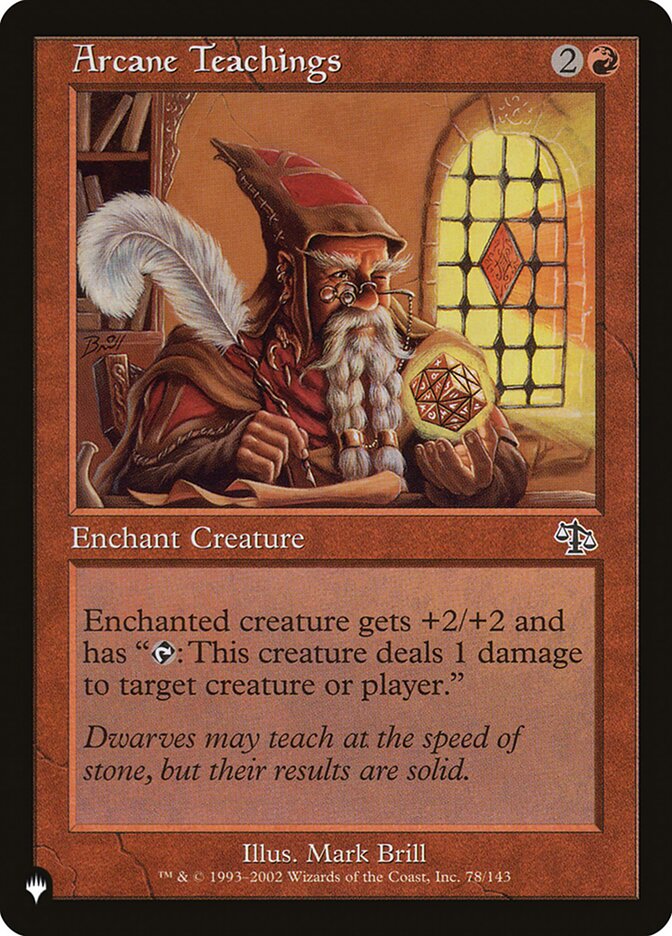 Arcane Teachings card image
